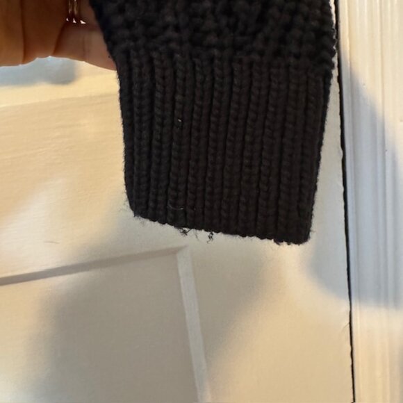 Everlane The Texture Cotton Cardigan in Black XS - Picture 9 of 9